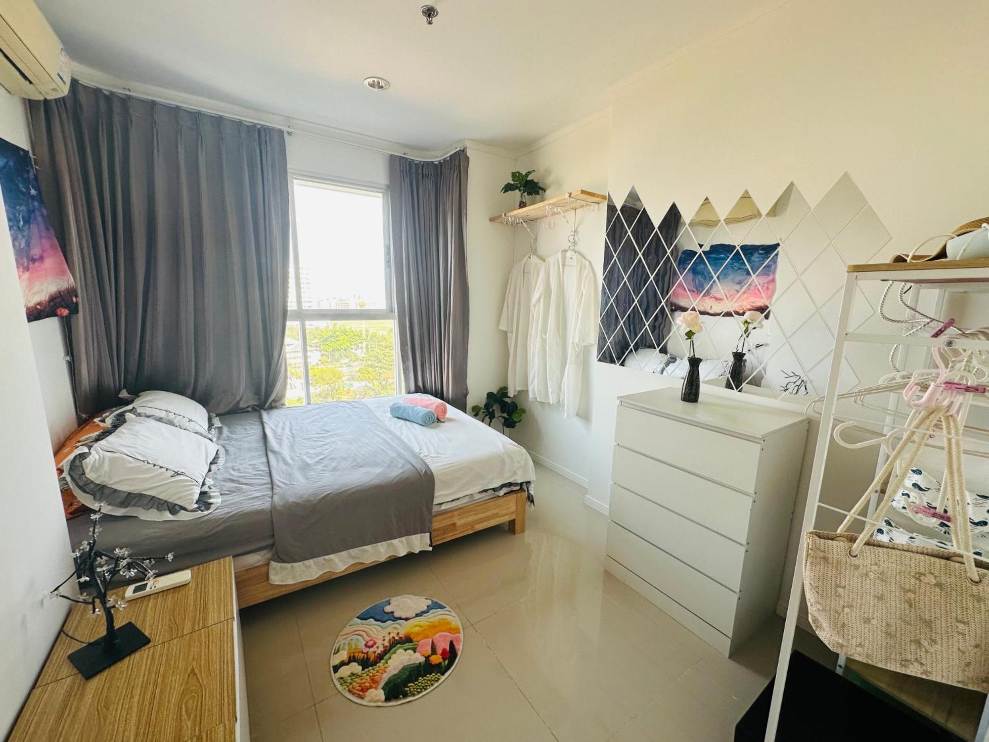 Seaview Beach Room Lumpini-Pool And Gym Face To Ocean Jomtien Beach Exterior photo